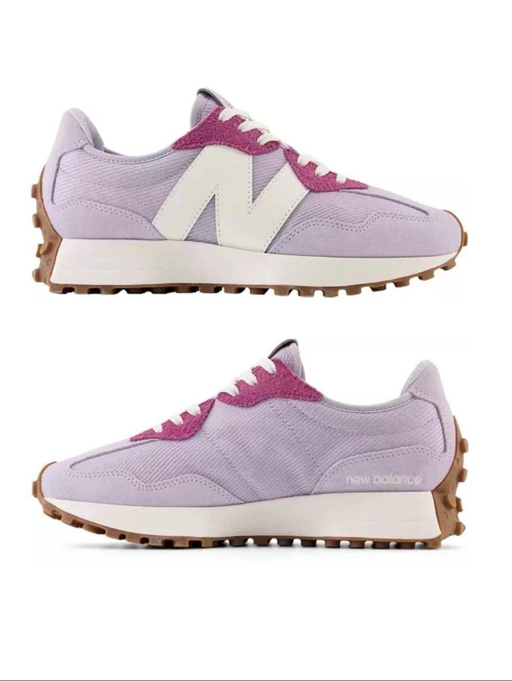 New Balance X Calia 327 Women's Purple Pink Sneakers